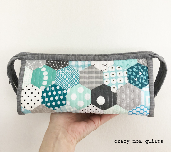 crazy mom quilts a sew together bag for Emily